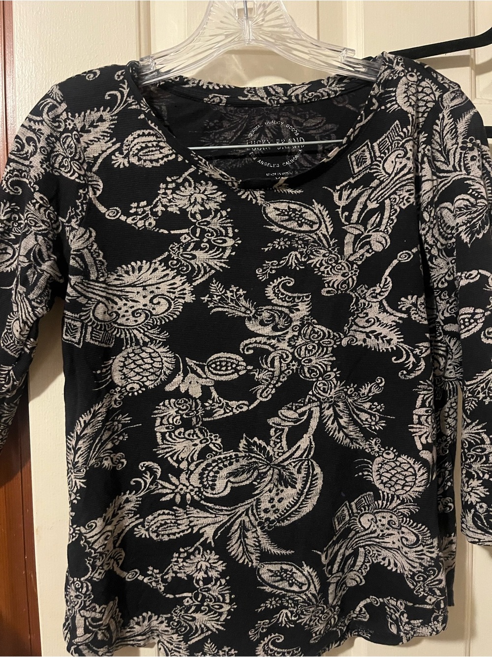 Long Sleeve patterned Lucky Brand Shirt